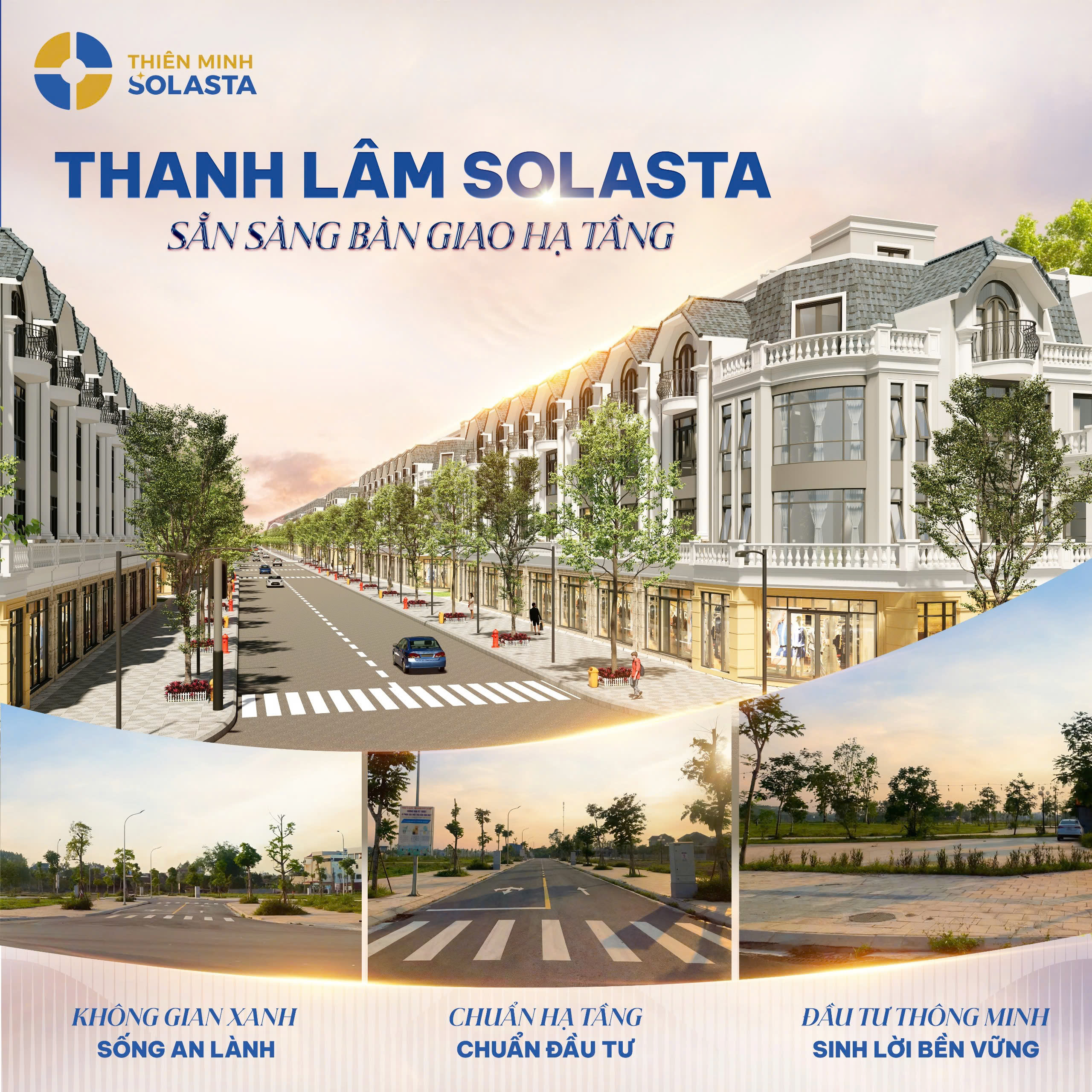 Thanh Lâm Solasta – Sẵn sàng bàn giao hạ tầng