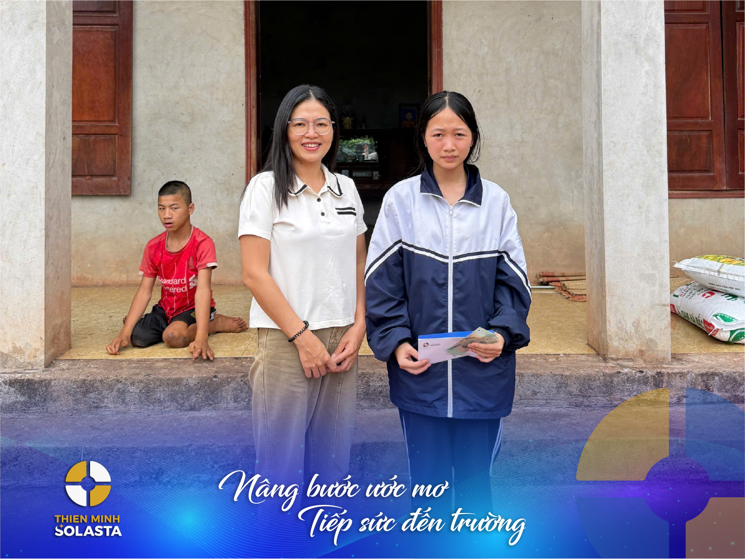 NÂNG BƯỚC ƯỚC MƠ – TIẾP SỨC ĐẾN TRƯỜNG