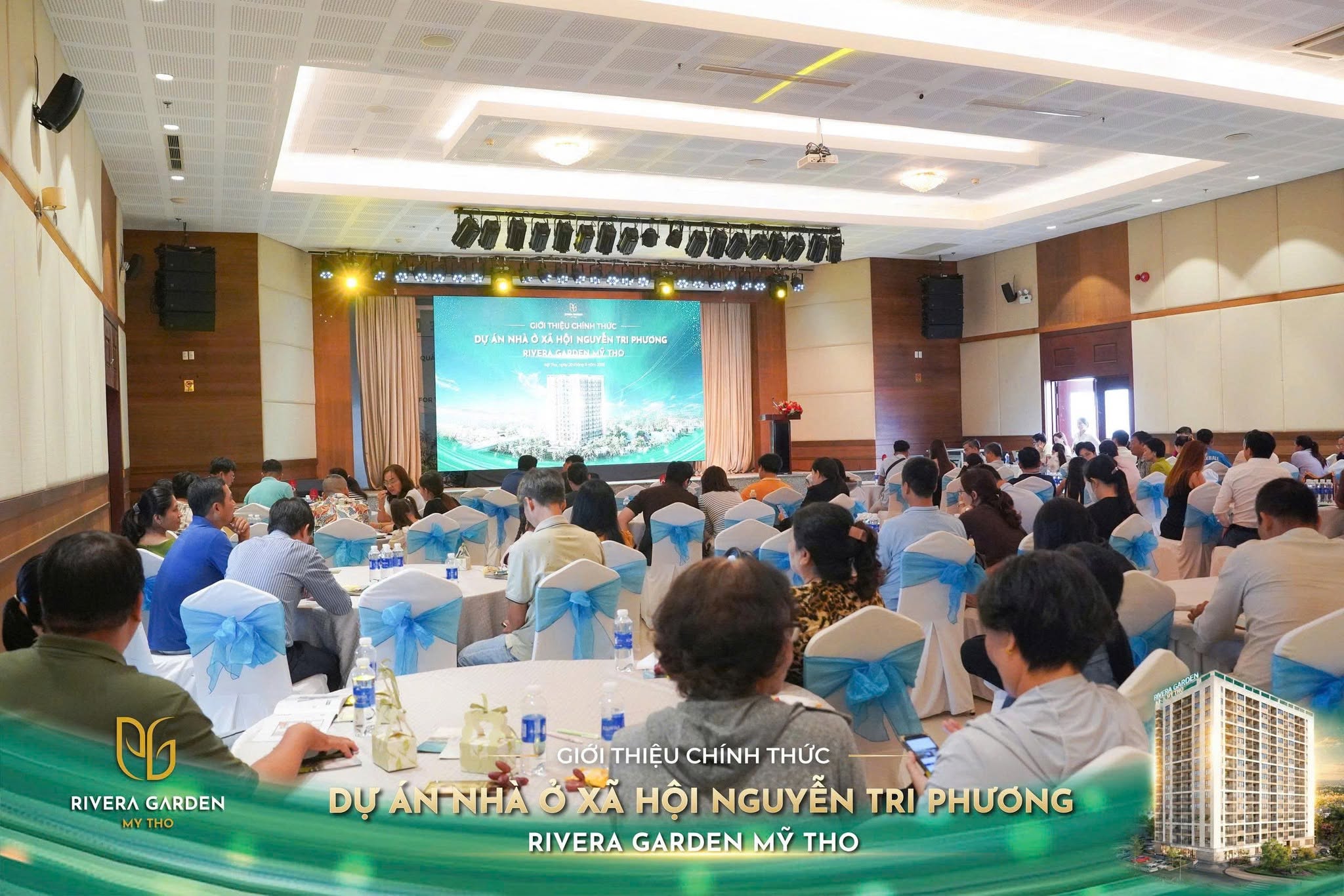 SỰ KIỆN GIỚI THIỆU DỰ ÁN RIVERA GARDEN MỸ THO THÀNH CÔNG TỐT ĐẸP